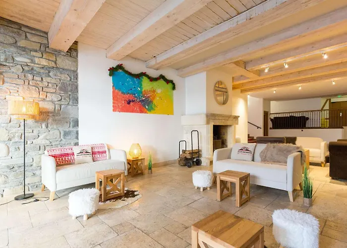 Duplex 8 Pers. Avec Piscine Et Sauna Au Centre-ville - Fr-1-296-489 Appartement Saint-Lary-Soulan